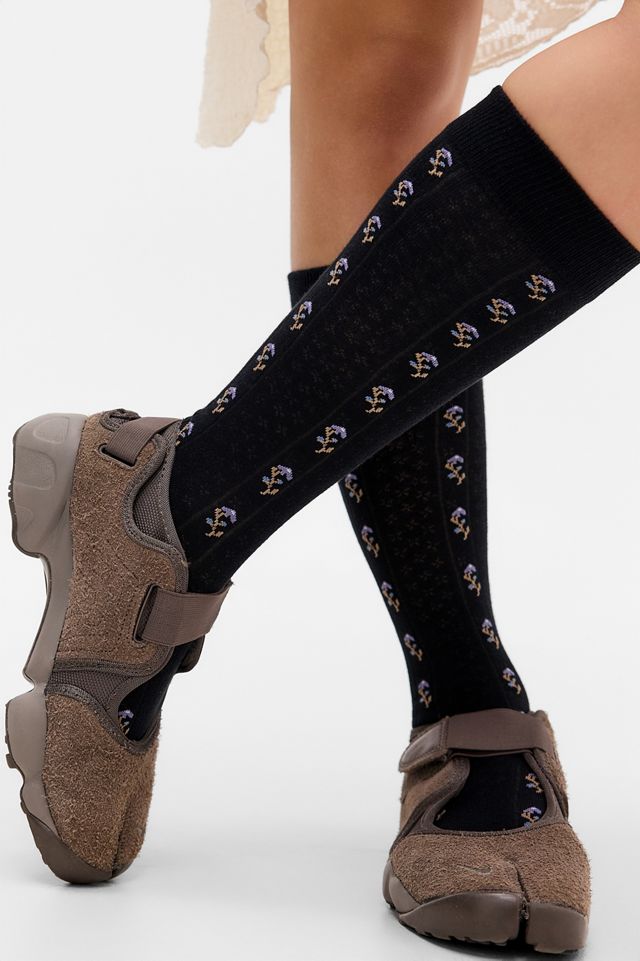Calcetines Florales Hasta la Rodilla Out From Under #2