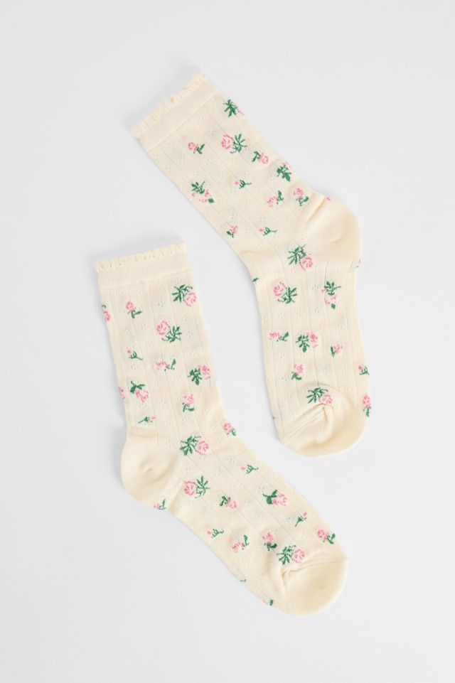 Chaussettes florales Out From Under #1