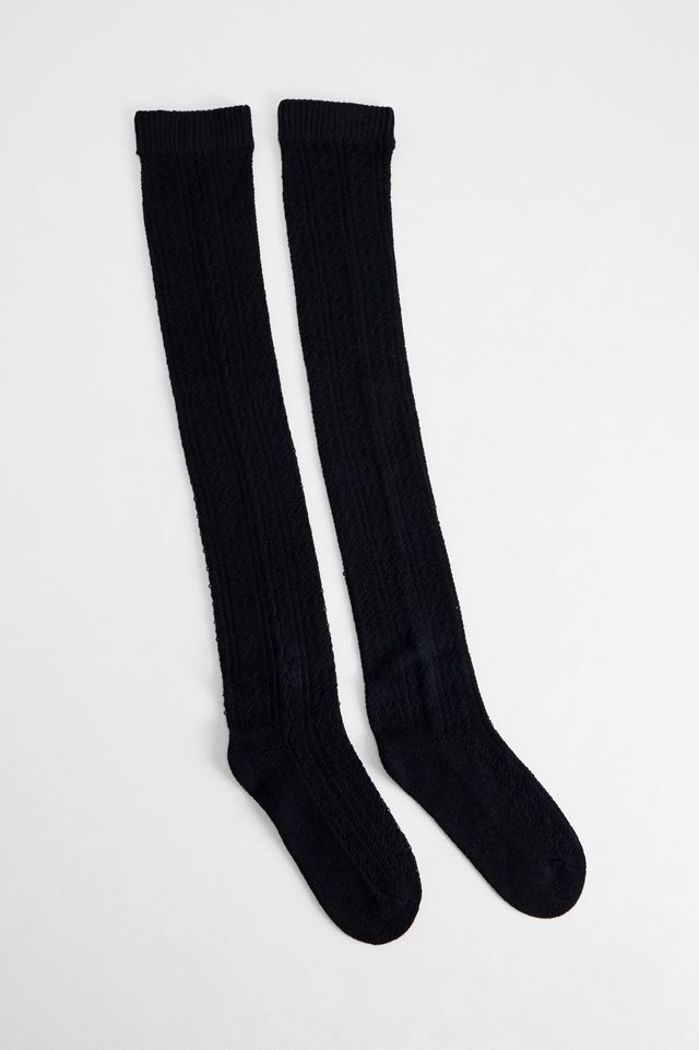 Out From Under Pointelle Knee High Socks #1