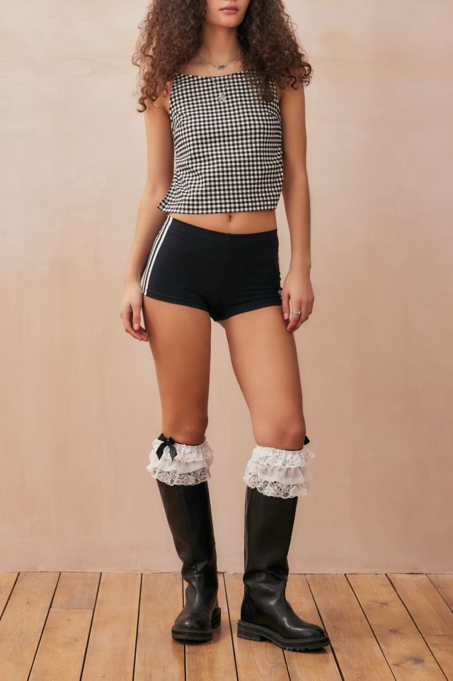 Out From Under Ruffle And Bow Topped Knee High Socks Urban Outfitters Uk