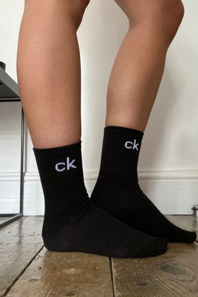 Calvin klein hot sale crew socks