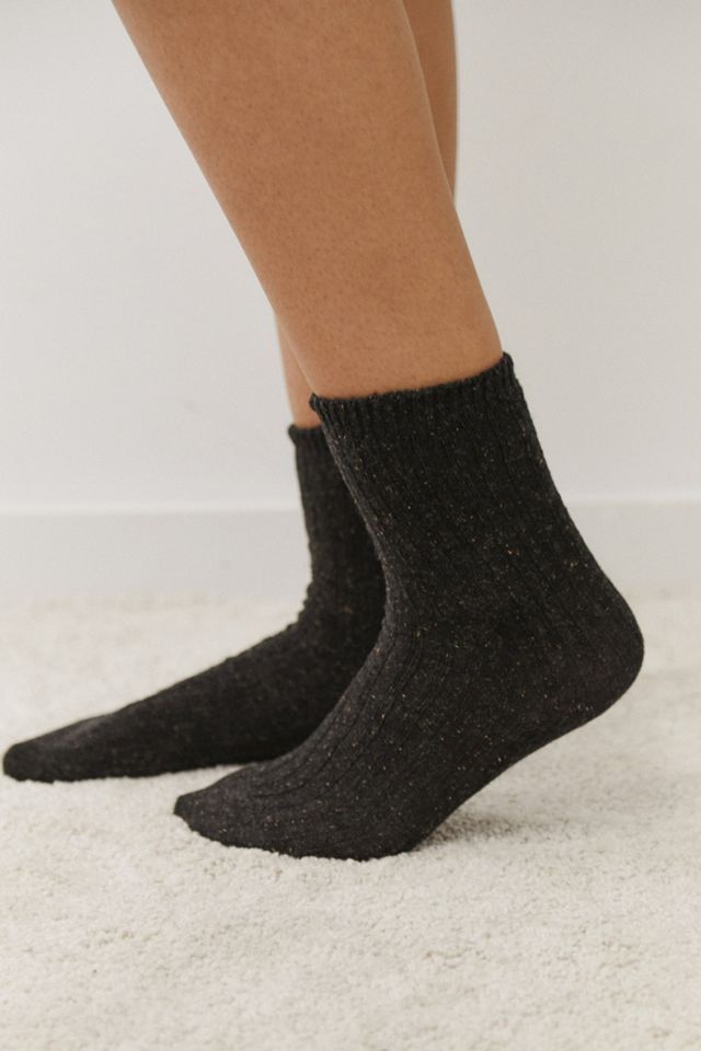 The Nude Label – Gesprenkelte Wollsocken  #1