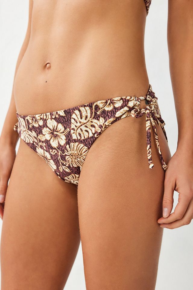 Roxy X Out From Under Floral Bikini Bottoms #1