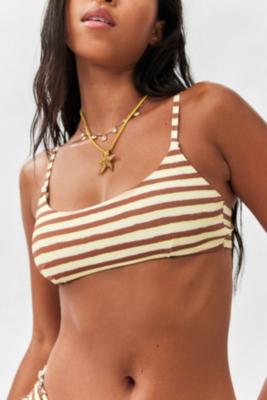 Out From Under Grace Ribbed Scoop Neck Bikini Top
