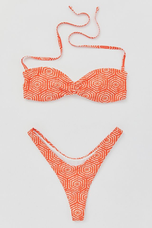 Out From Under Red Victoria V-Cut Bikini Bottoms #2