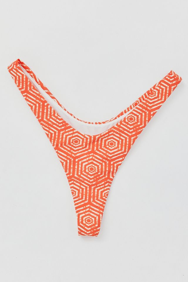 Out From Under Red Victoria V-Cut Bikini Bottoms #3