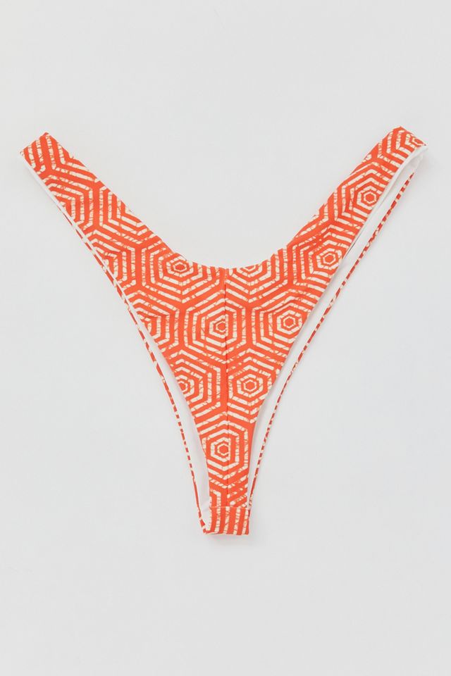 Out From Under Red Victoria V-Cut Bikini Bottoms #4