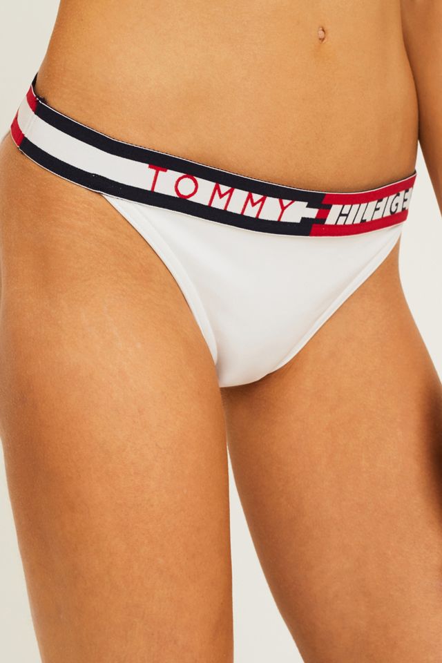Tommy Hilfiger White Cheeky Bikini Bottoms #3
