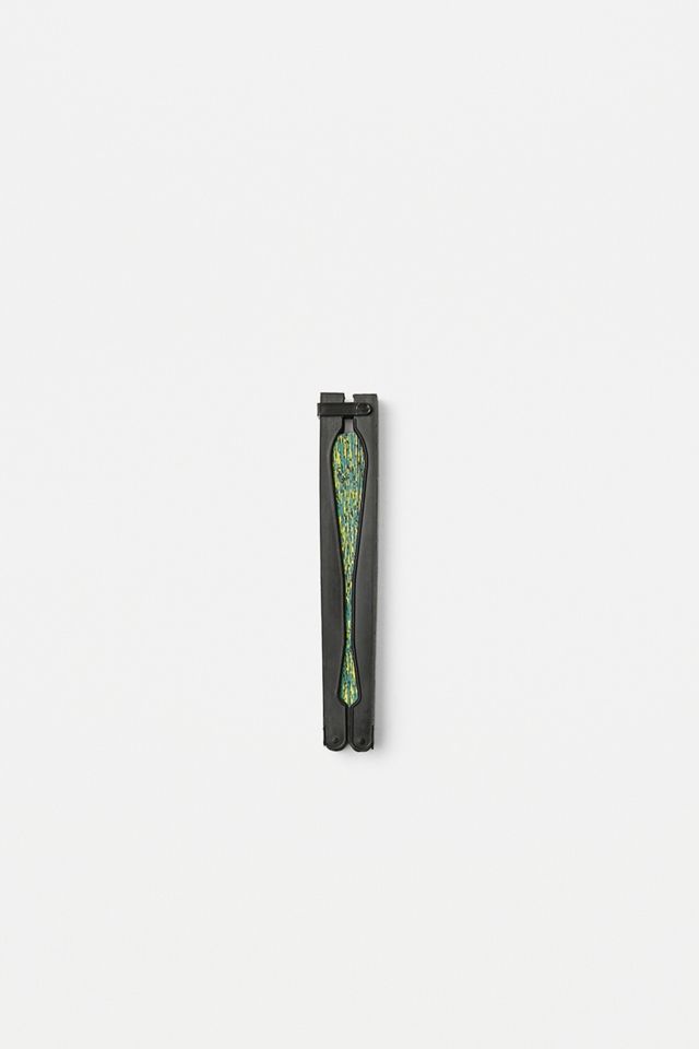 UO Printed Summer Green Hand Fan #3