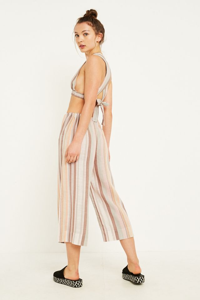 Out From Under Candyd Cropped Wide Leg Trousers #2