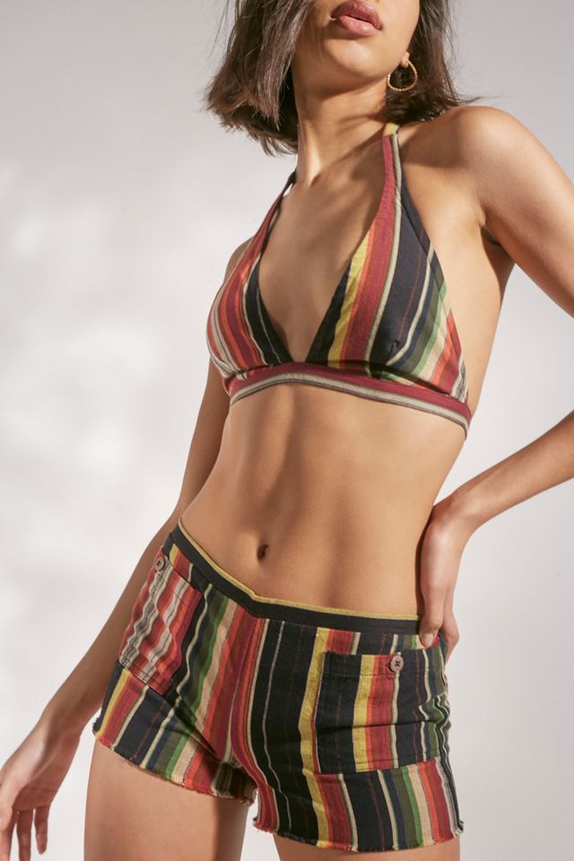 Out From Under – Shorts „Chessie“ mit aufgesetzten Taschen #1