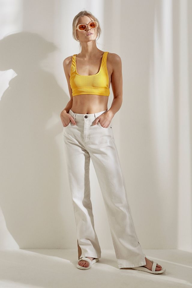 Top Bikini Meg a Coste con Scollo a U Out From Under #1