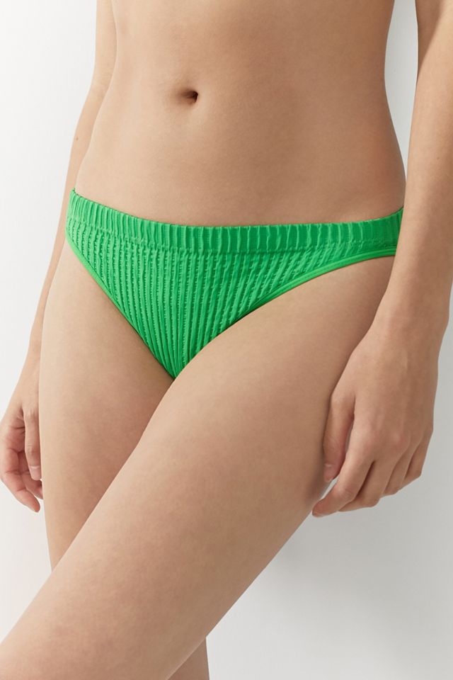 Out From Under Classic Seamless Green Bikini Bottoms  #3