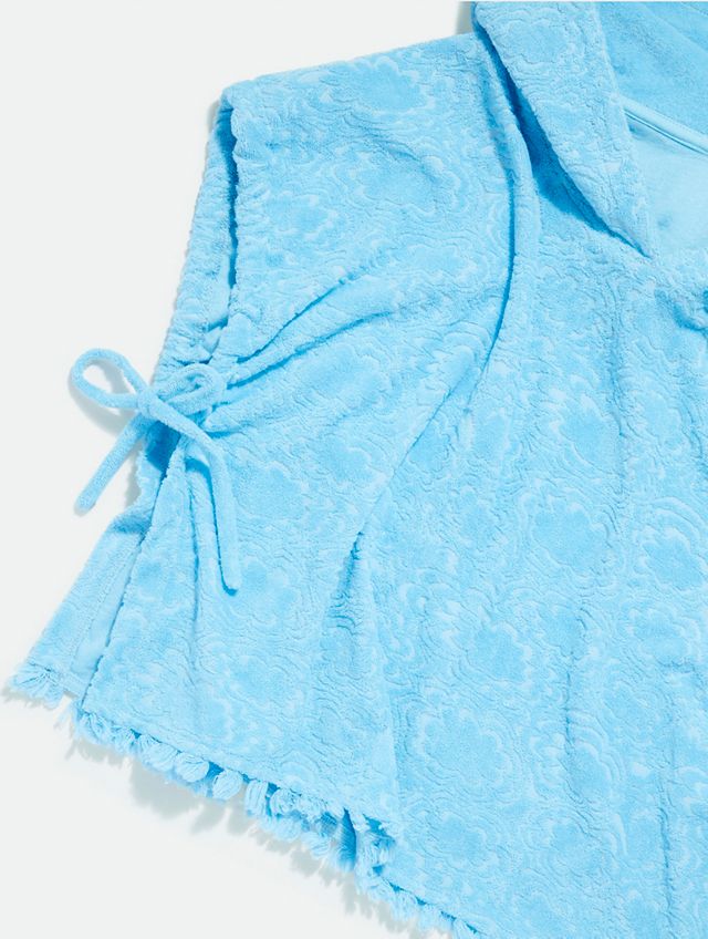 Out From Under Towelling Hooded Poncho #6