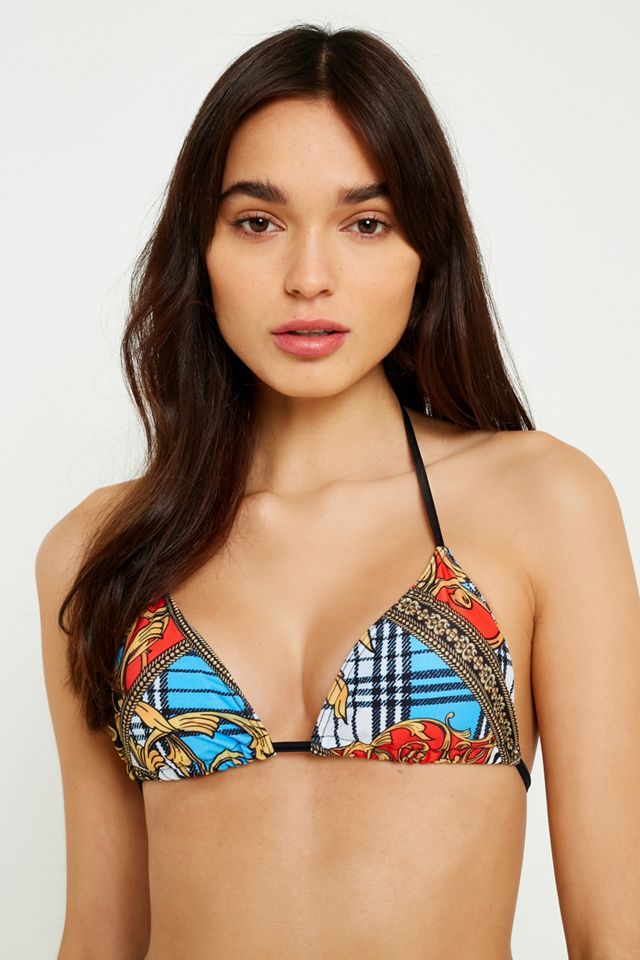 Jaded London - Haut de bikini dos-nu à bonnets triangles #1