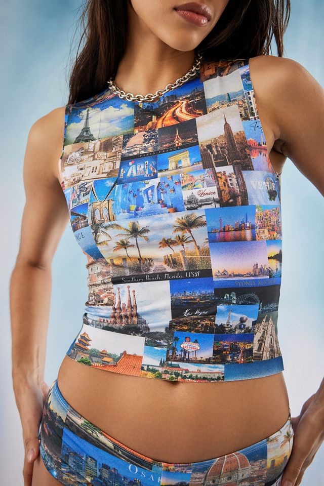 Jaded London Swim Tankini Top #1