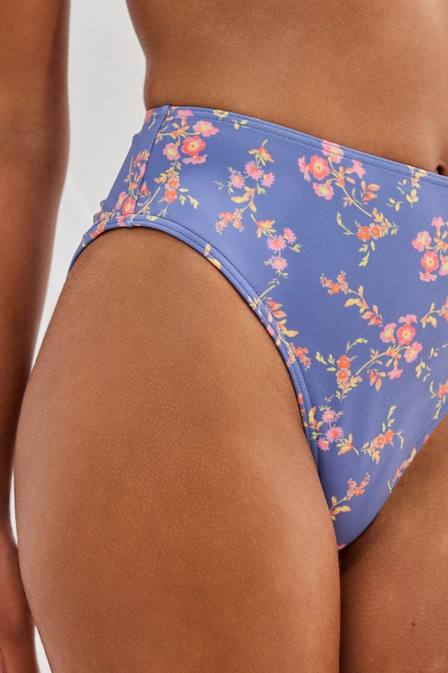 Bas de bikini taille haute à fleurs Devon Out From Under #1