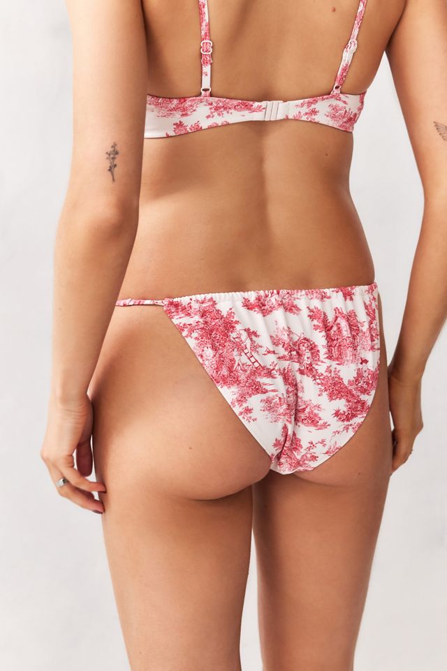 Out From Under Toile Print Bikini Bottoms #2
