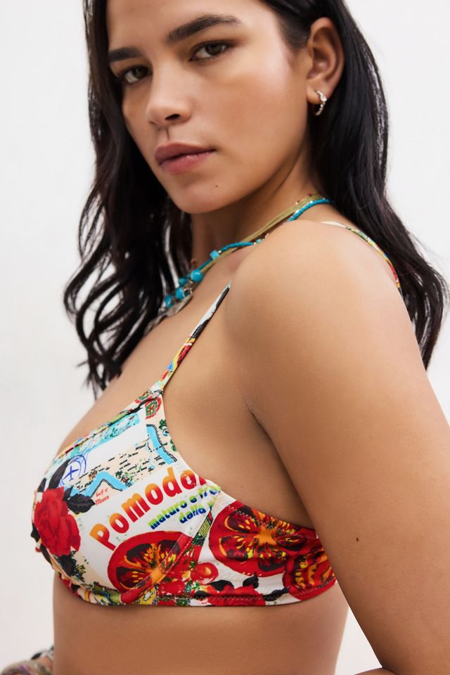 Out From Under Tomato Can Bikini Top #2