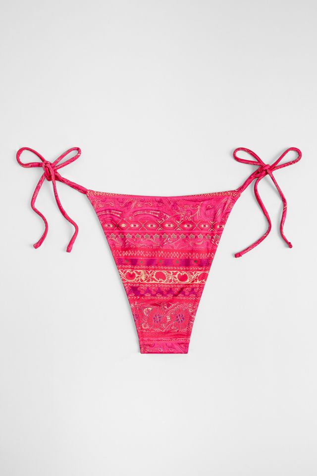 Slip Bikini Out From Under Floreale Azteco #5