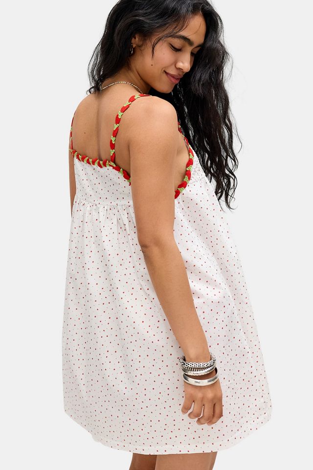 Frankies Bikinis Coppola Babydoll-Kleid aus Baumwolle #3