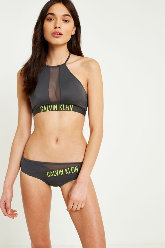 Calvin Klein Intense Power Mesh Crop Bikini Top #1