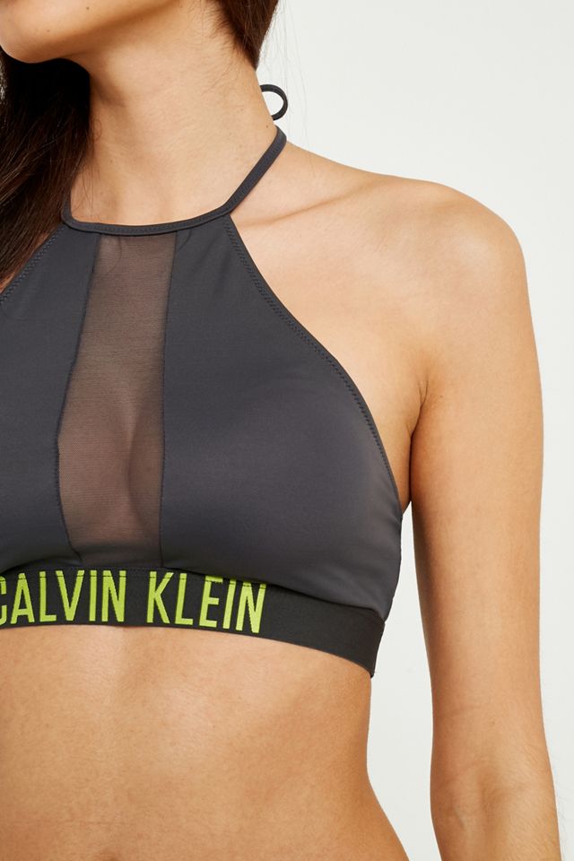 Calvin Klein Intense Power Mesh Crop Bikini Top #3