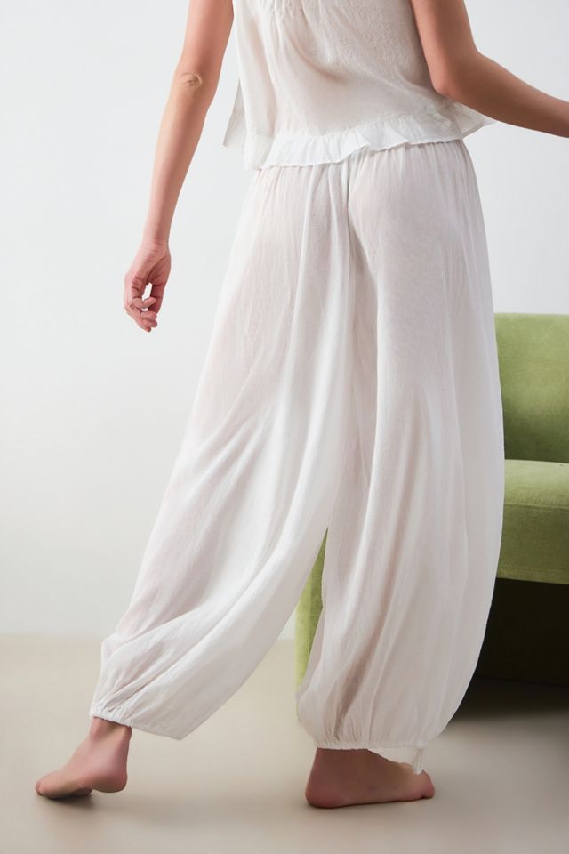 Out From Under Voile Sheer Balloon Trousers #2