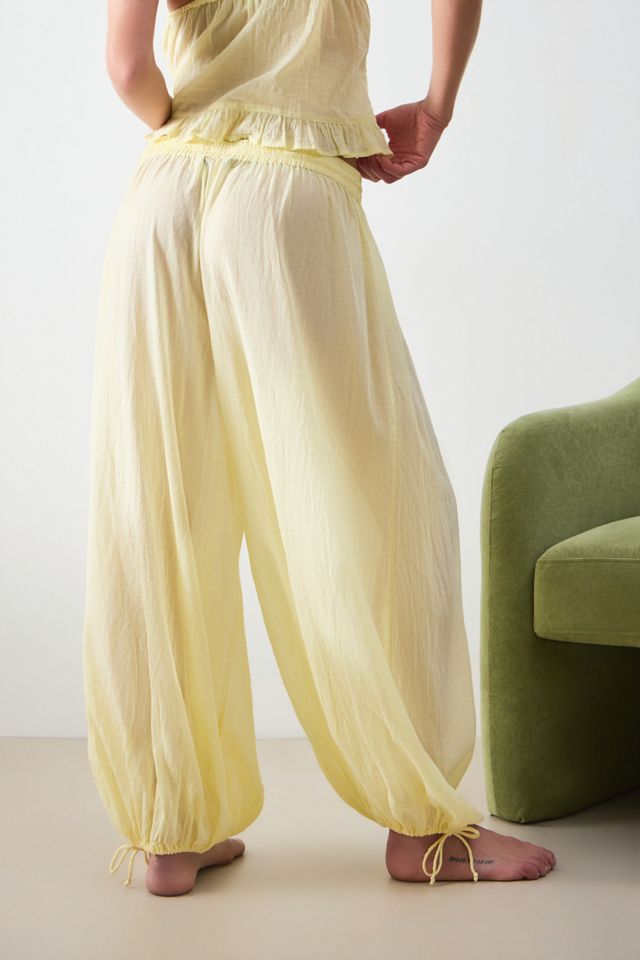 Pantaloni a Palloncino Trasparenti in Voile Out From Under #3