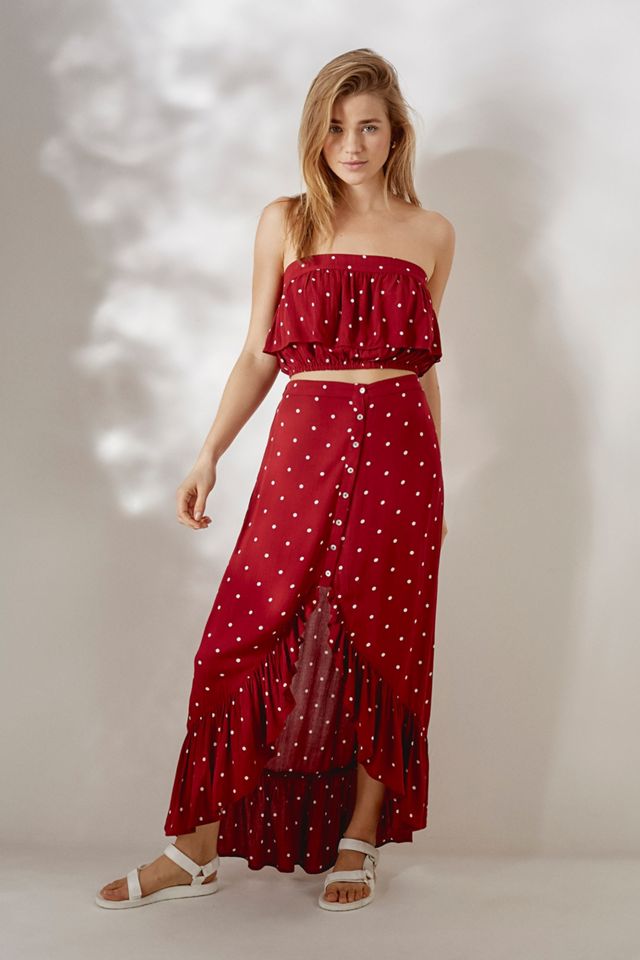 UO Luni Polka Dot Bandeau Top #2