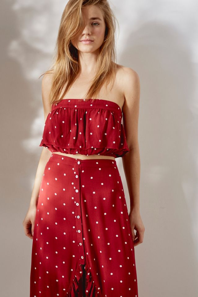 Polka dot outlet skirt urban outfitters