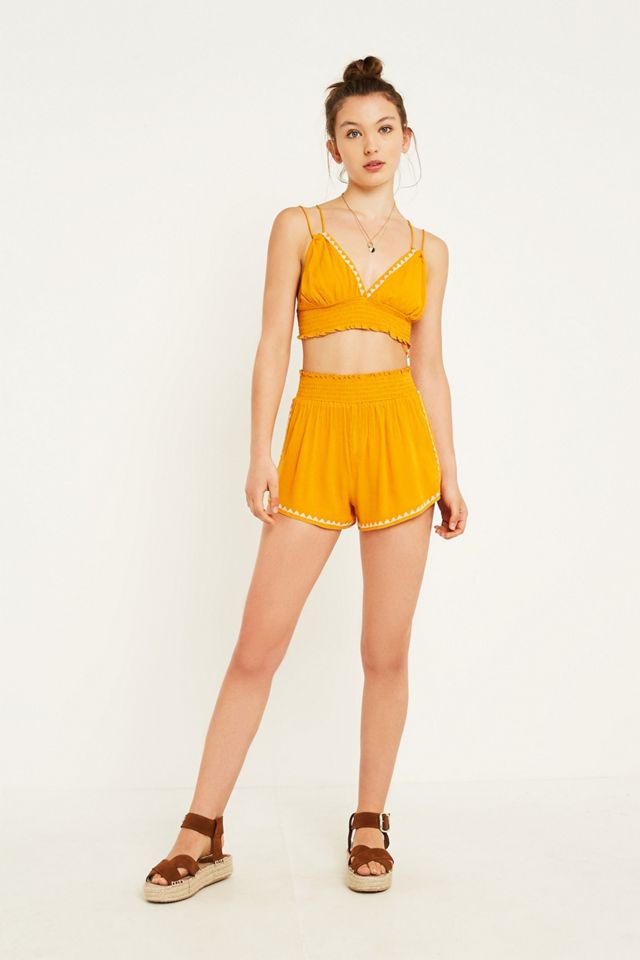 UO Willow Embroidery Shorts #4