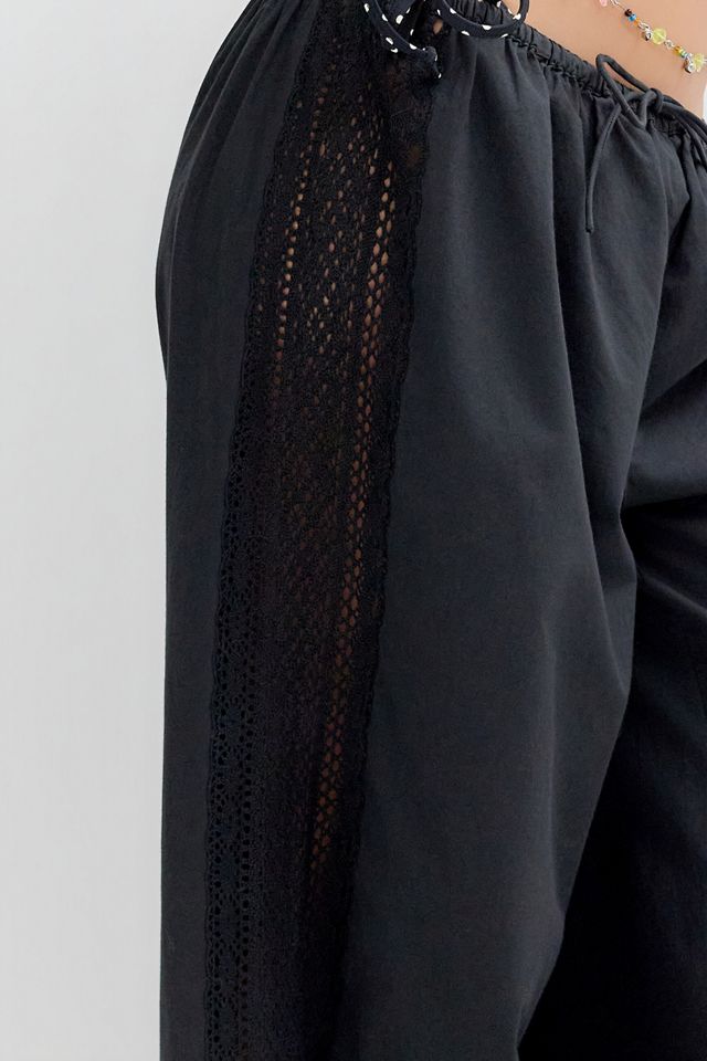 Pantaloni con Dettaglio in Pizzo Out From Under #2