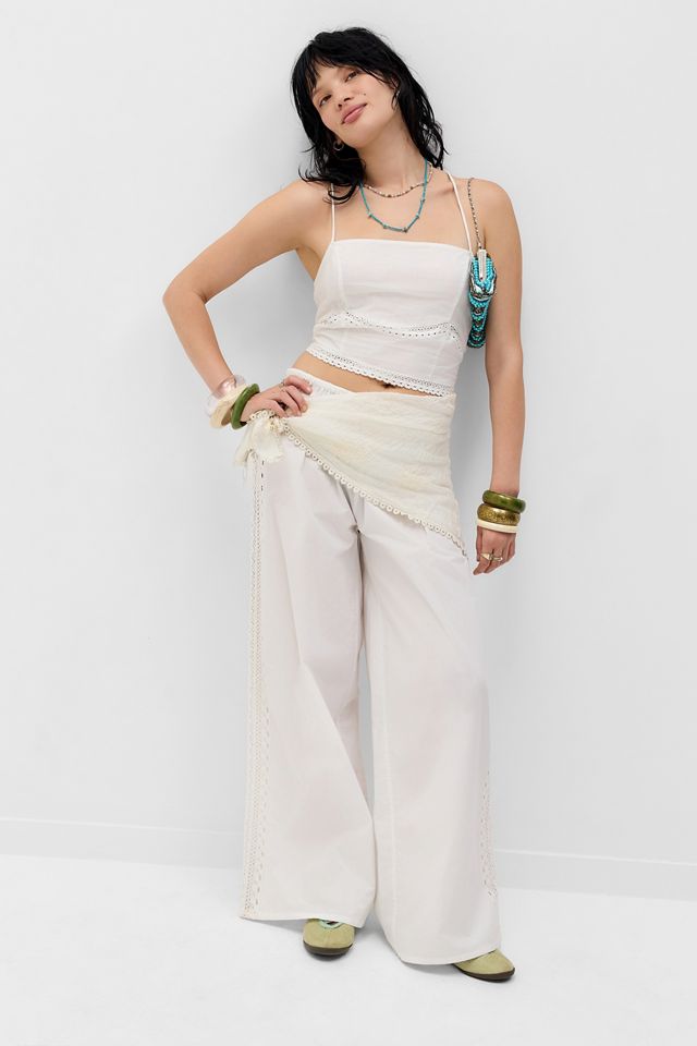 Pantaloni con Dettaglio in Pizzo Out From Under #1
