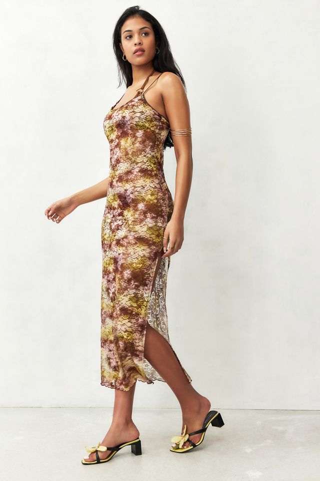 Out From Under Sheer Lace Maxi Dress #1