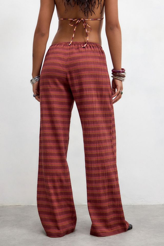 Out From Under Stripe Beach Trousers
