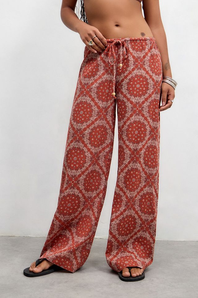 Pantalones de Playa Ellie Bandana Print Out From Under #1