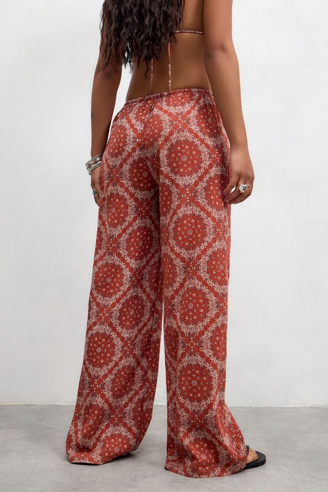 Pantalones de Playa Ellie Bandana Print Out From Under #2