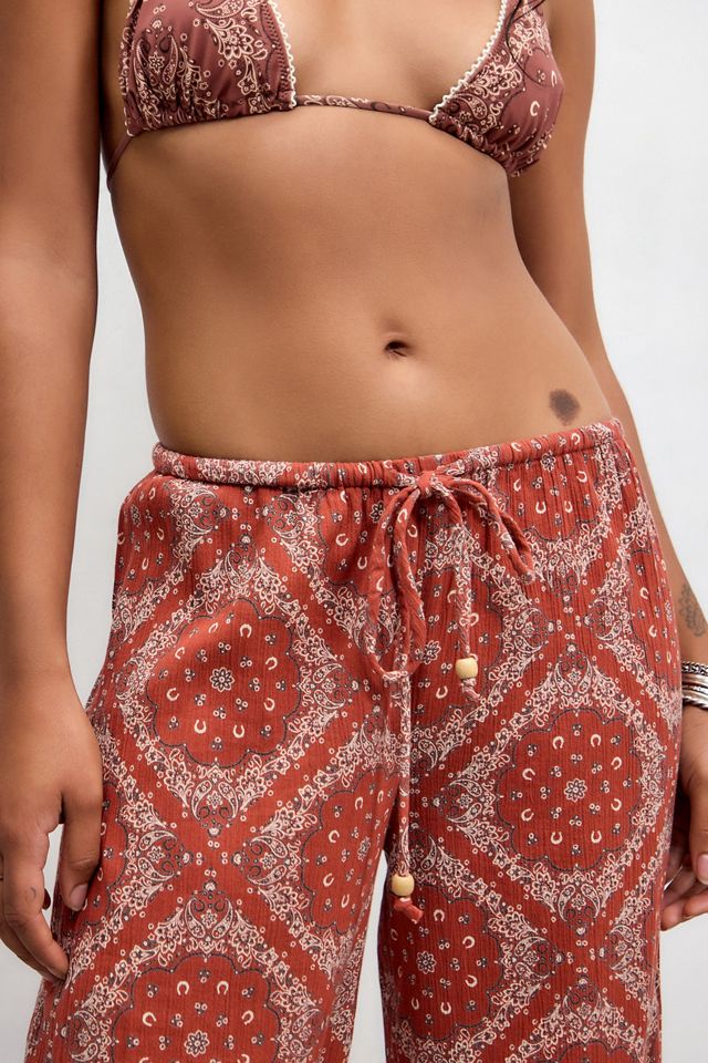 Pantalones de Playa Ellie Bandana Print Out From Under #3