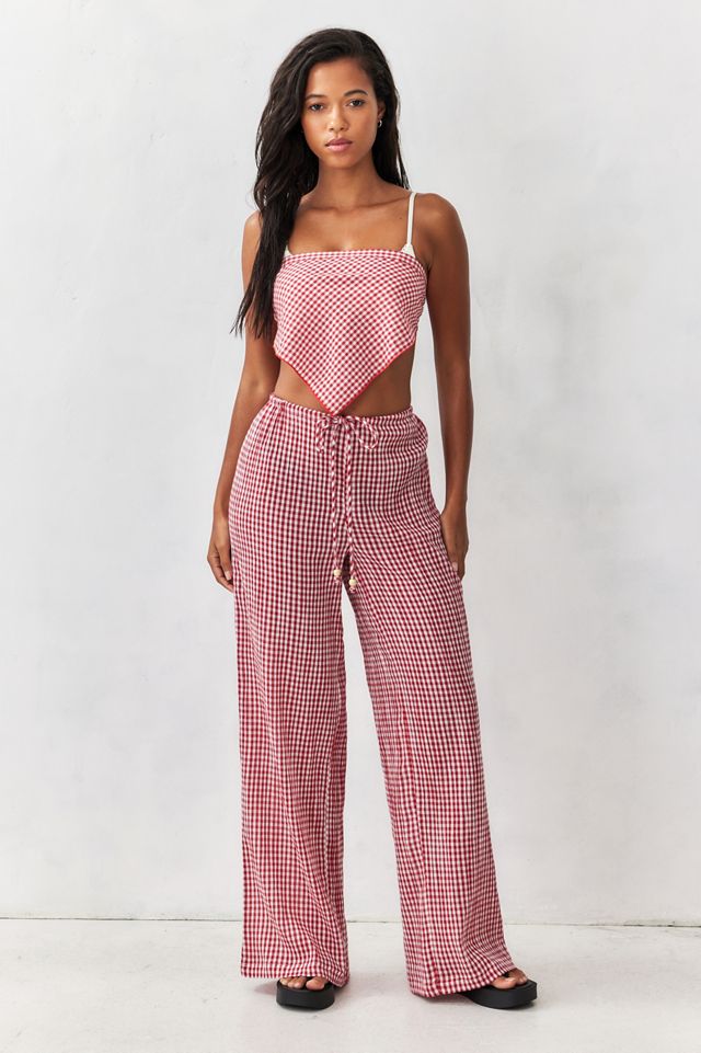 Pantalones de Playa Ellie Gingham UO #2