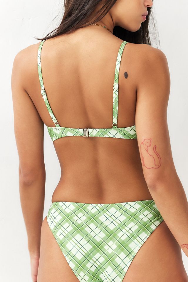 Top de Bikini a Cuadros con Aros Daisy Street #2