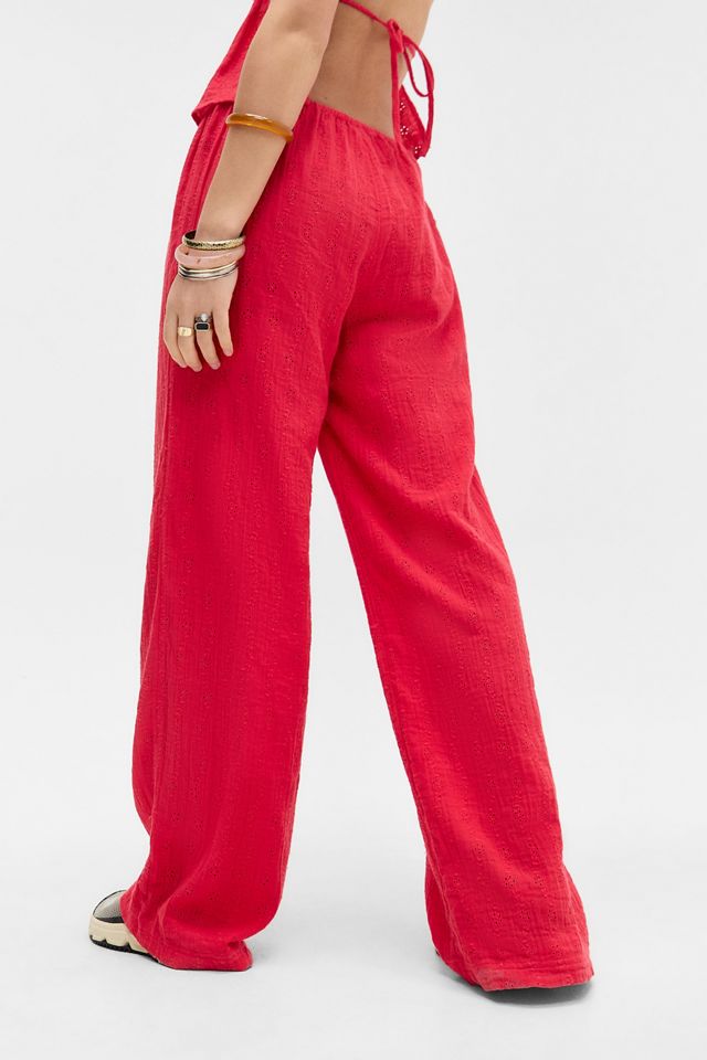 Out From Under Ellie Broderie Beach Trousers #3