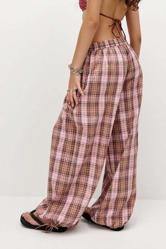 Out From Under Check XL Balloon Trousers #2