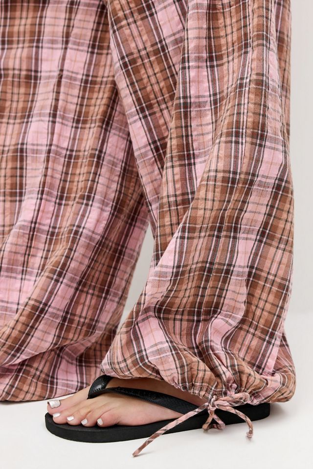 Out From Under Check XL Balloon Trousers #3