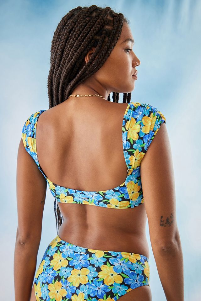 Haut de bikini à manches courtes à fleurs Penny We Are We Wear #2