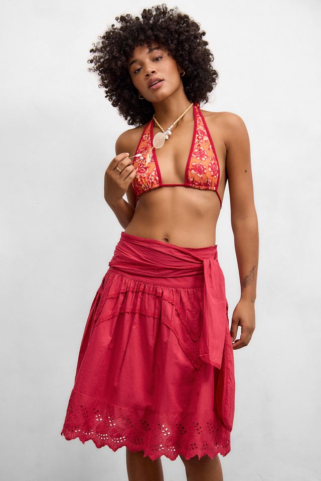 Motel Cerry Floral Bikini Top #1