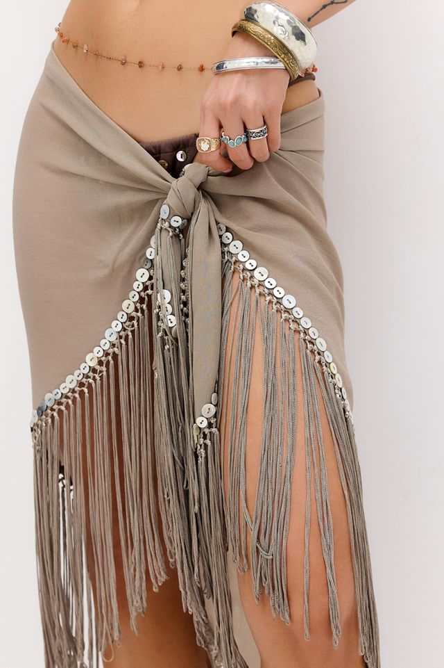Out From Under Muschelknopf-Sarong #3
