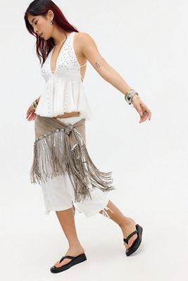 Out From Under Shell Button Sarong