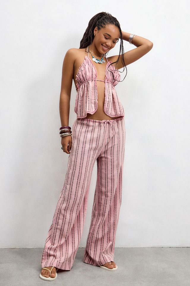 Out From Under Stripe Open-Back Cami #3