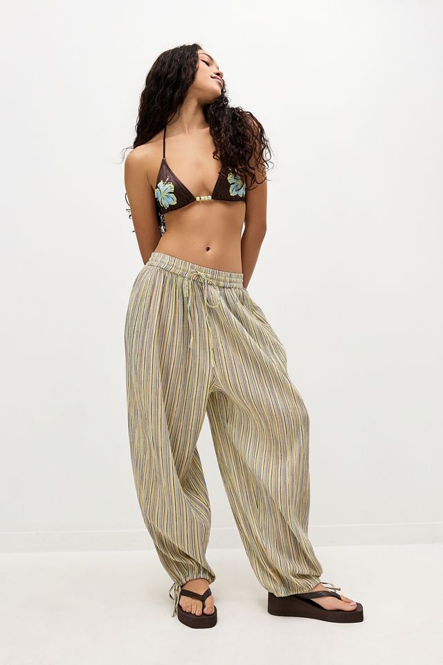Pantaloni a Palloncino Multi-Righe Out From Under #2